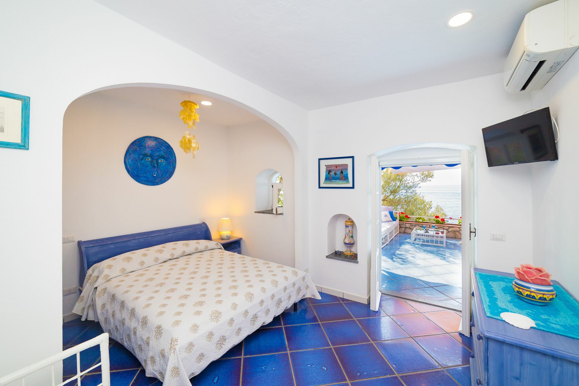 Villa Blue Eyes Massa Lubrense Exterior foto